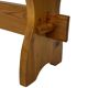 Vintage Pine Bench, 1960s Scandinavian Design small model