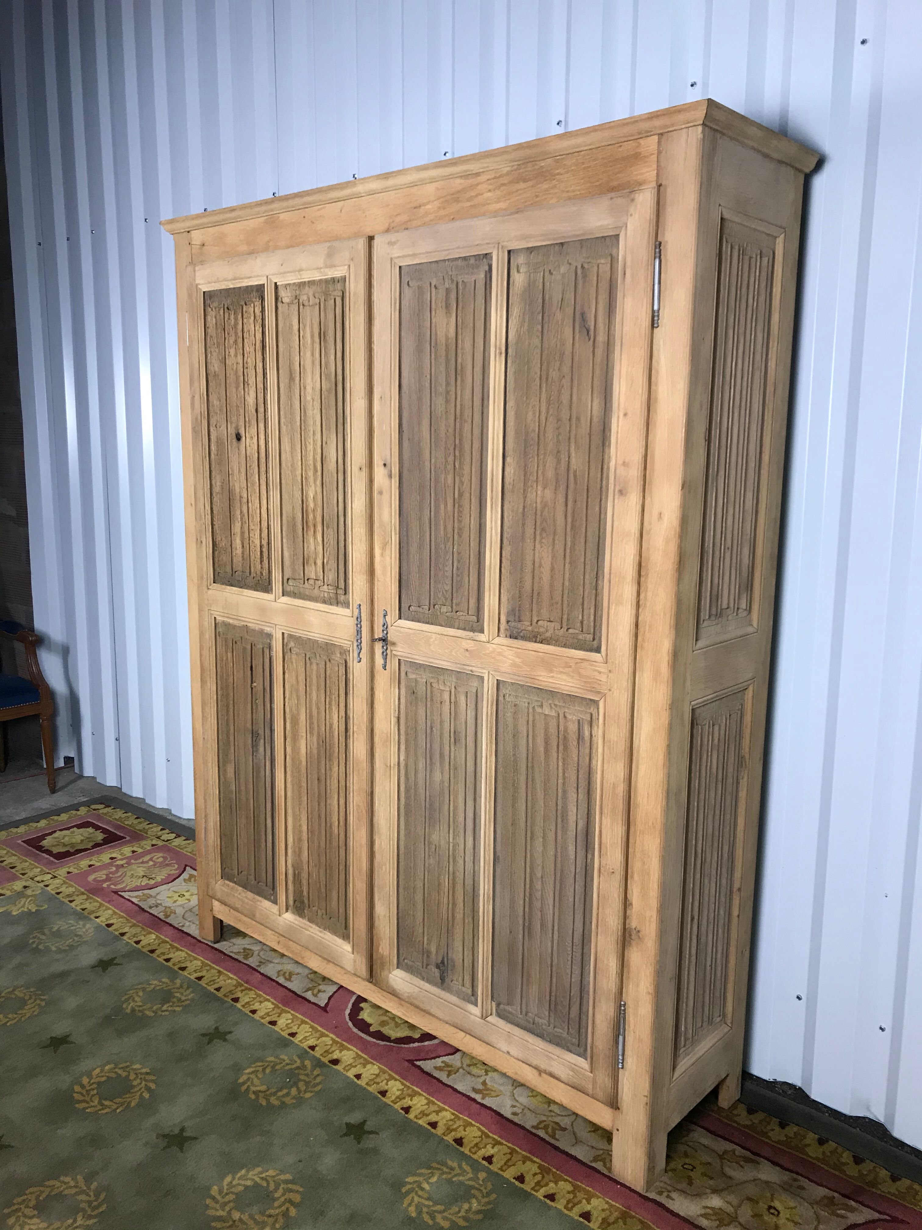 Wardrobe - Solid oak penderie