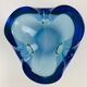 Murano's polished glass vintage ashtray, 1960