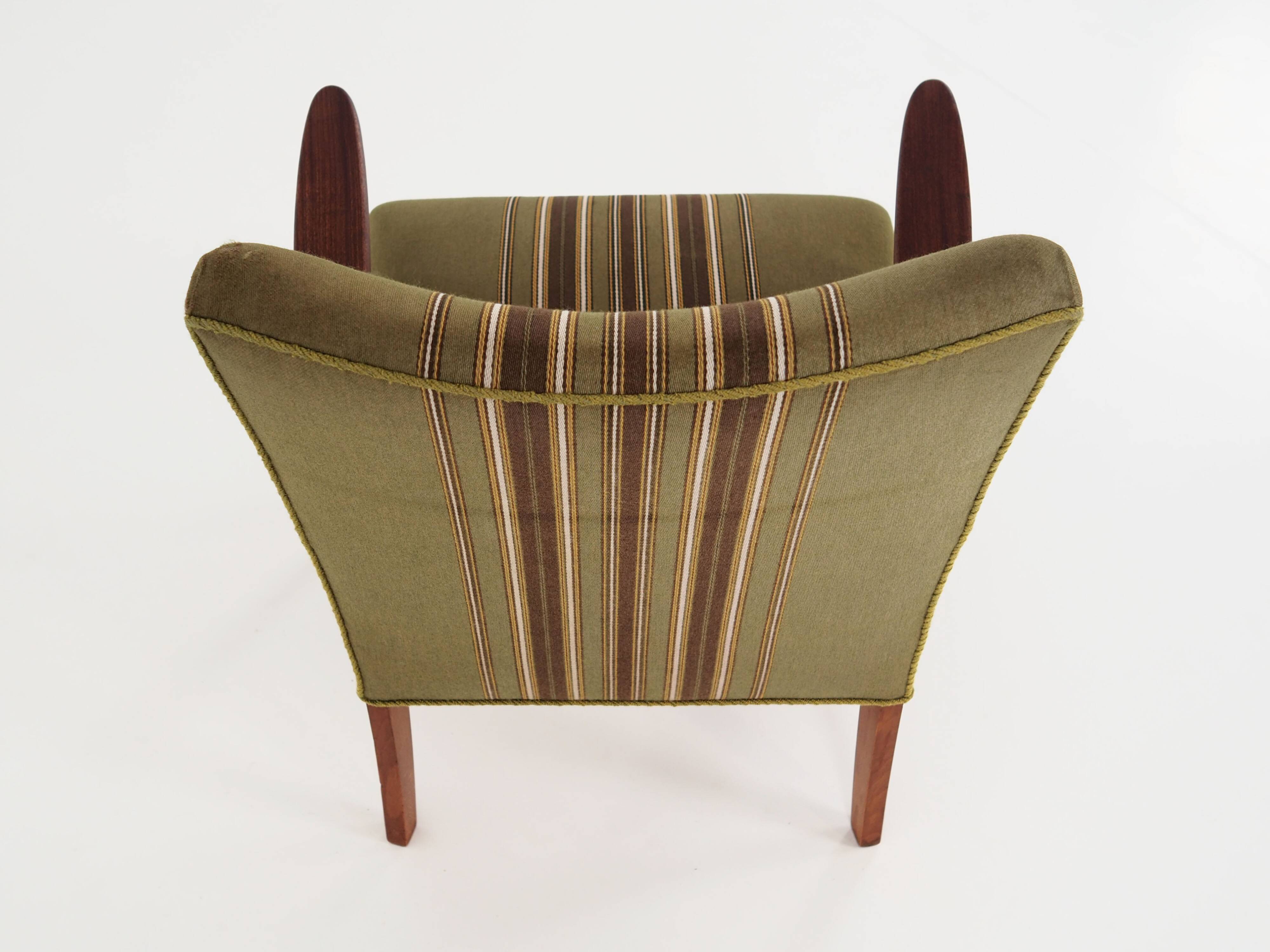 Teak armchair, 1960s, Danish design, manufacture: Denmark