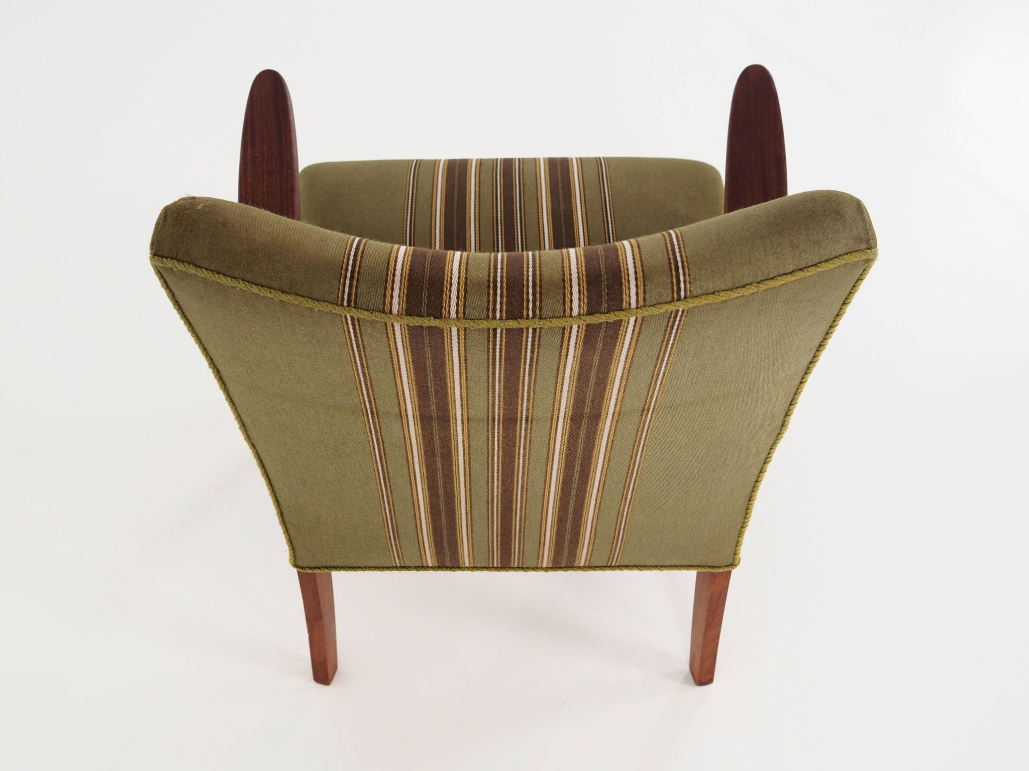 Fauteuil en teck, années 1960, design danois, fabrication : Danemark