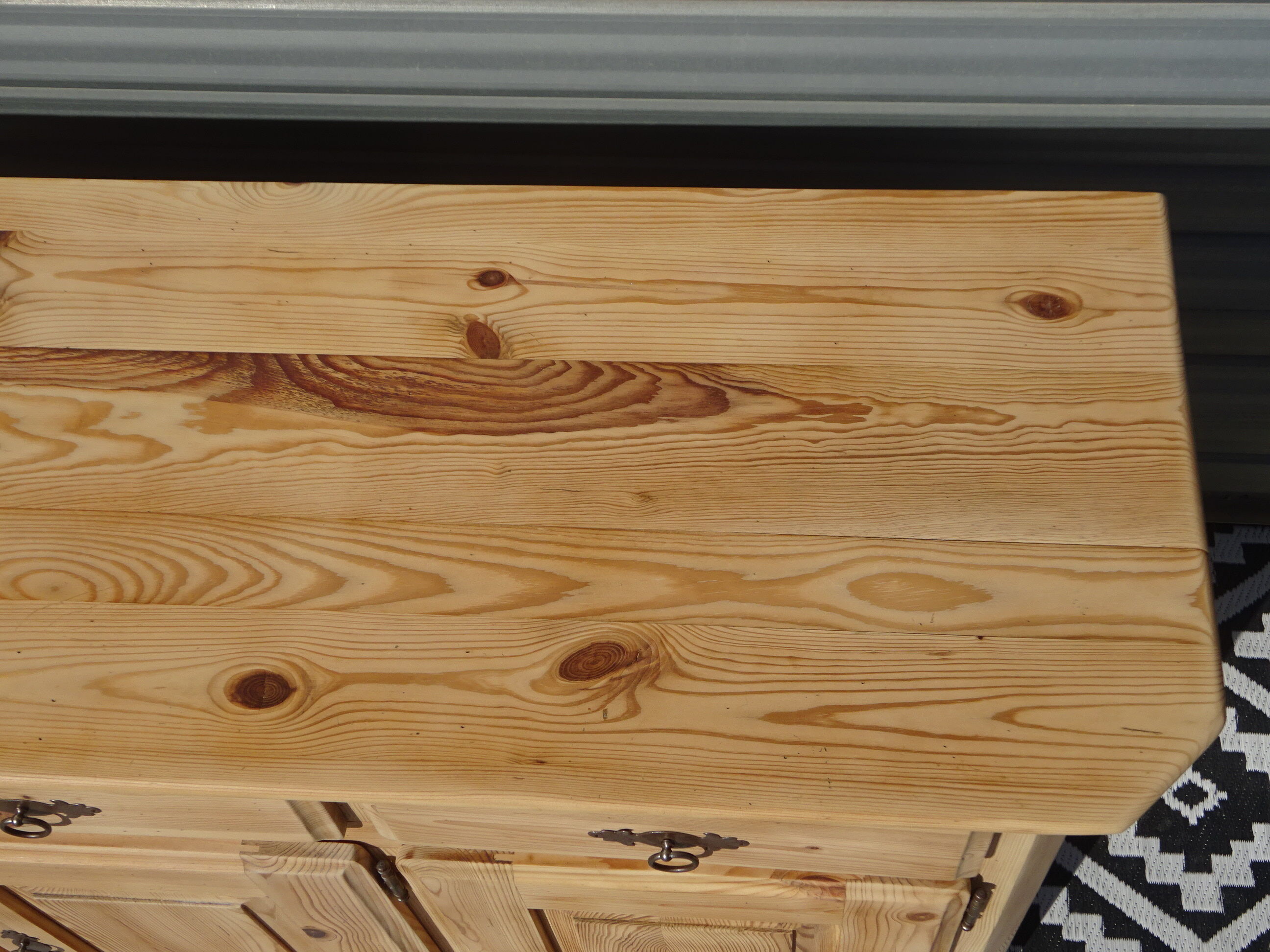 Solid wood enfilade, restored