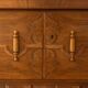 Wonderful two-piece Art Deco display cabinet from the 1920s
