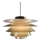 Suspension en laiton Verona Sven Middelboe Nordisk Solar Danemark, années 1970