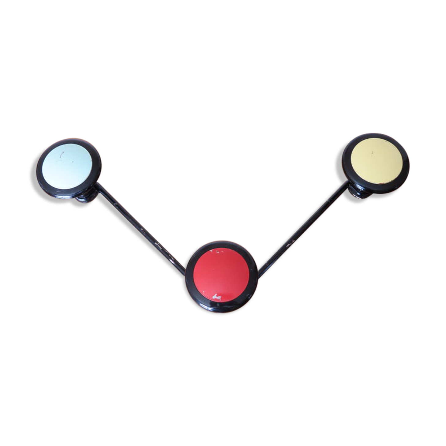Bakelite coat holder 3 color patères 50 60