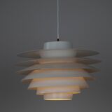 Danish vintage pendant lamp Verona by Svend Middelboe, Lyfa, 1962