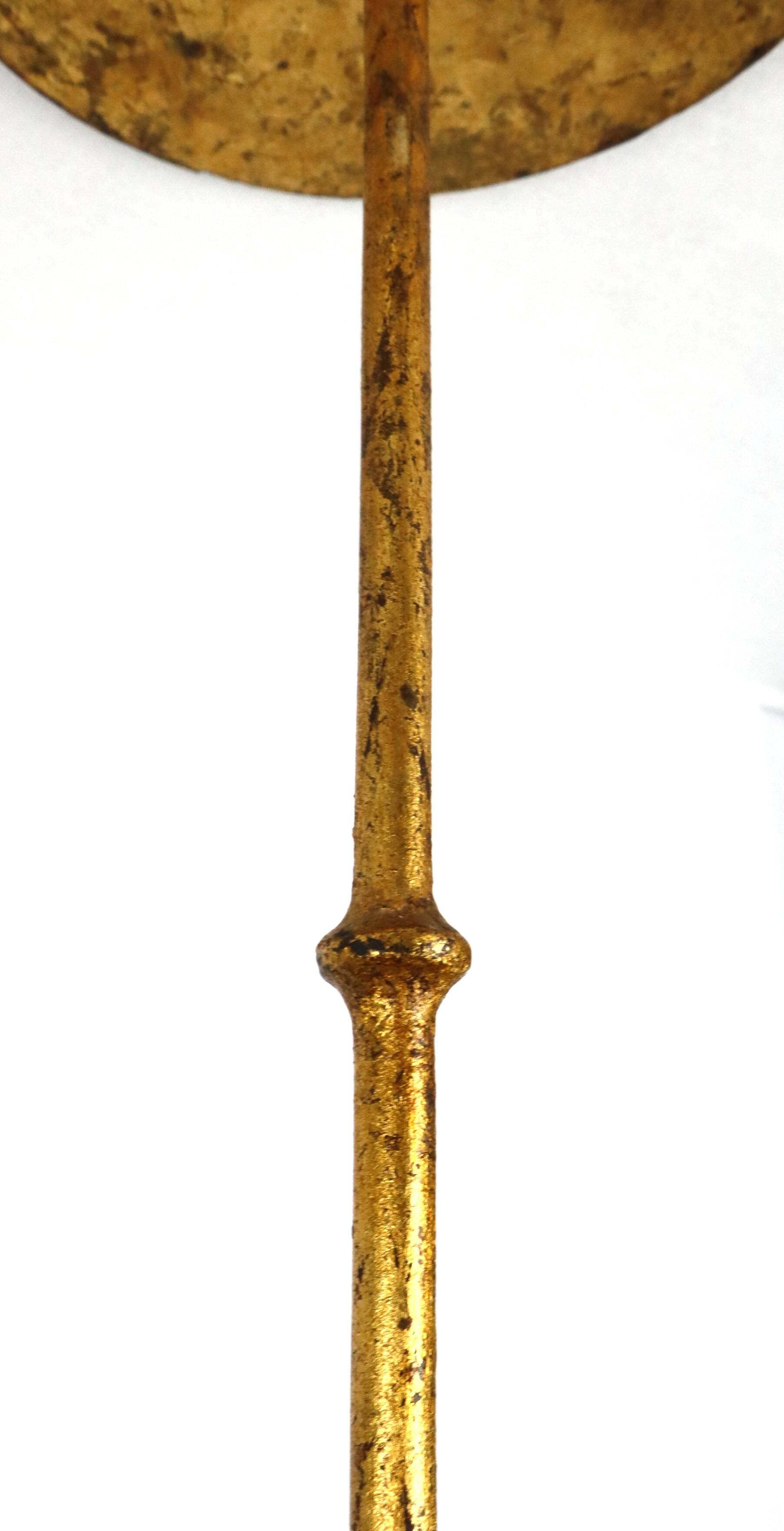 Golden metal Martini table 1950