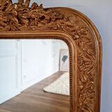 Miroir ancien Louis Philippe 115x68cm