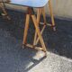 Glass desk 70s