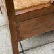 Oak Bamboo Seat Colonial Chairs