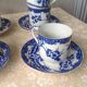Set of 5 japanese porcelain cups