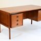 Vintage Danish teak office by Arne Vodder