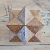 Sacndianve teak paperweight