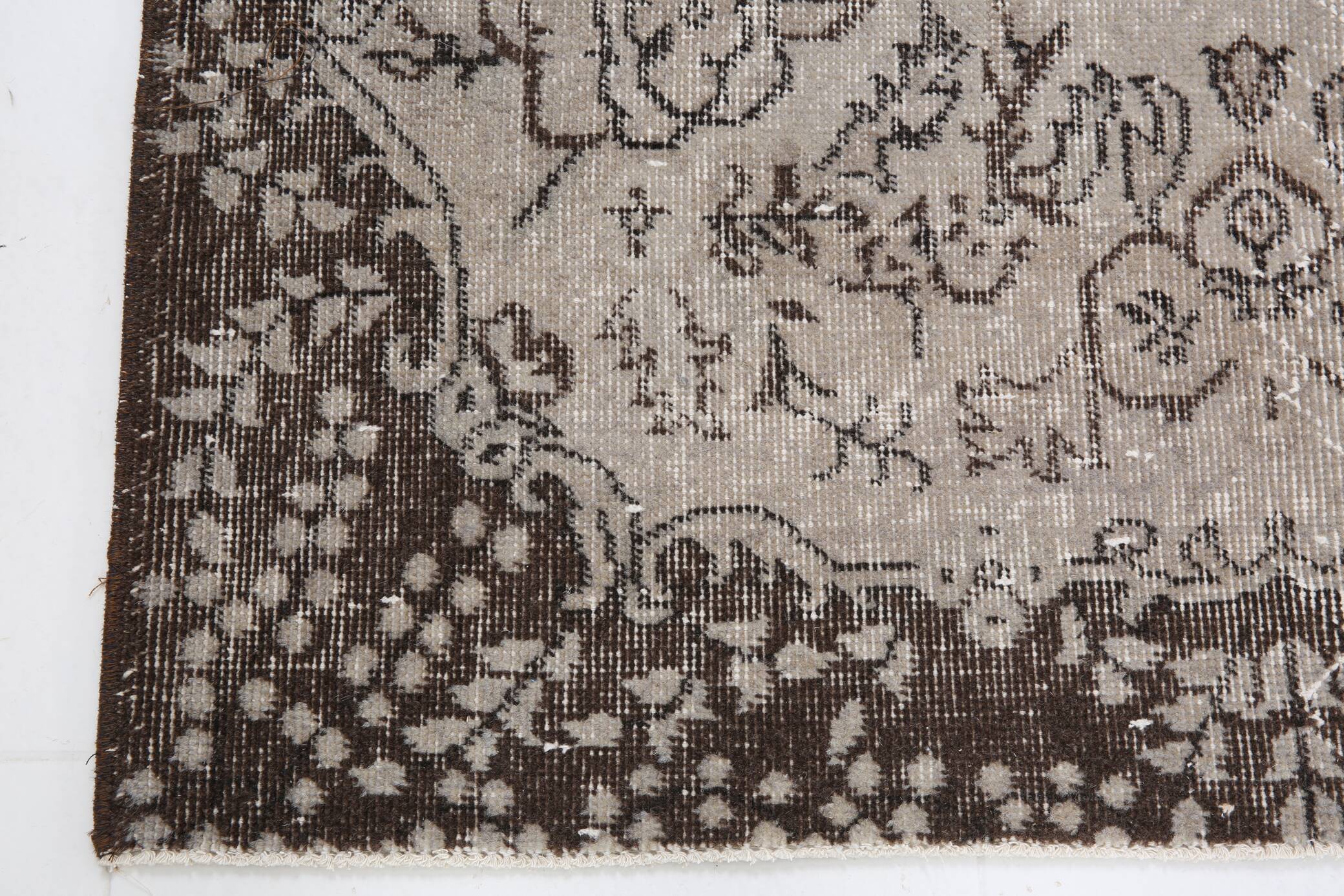 4x7 Rug For Office Oriental Classic Vintage Area Rug, 112x208Cm SK 2672