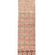 Tapis de course turc vintage 3x12, 85x374Cm