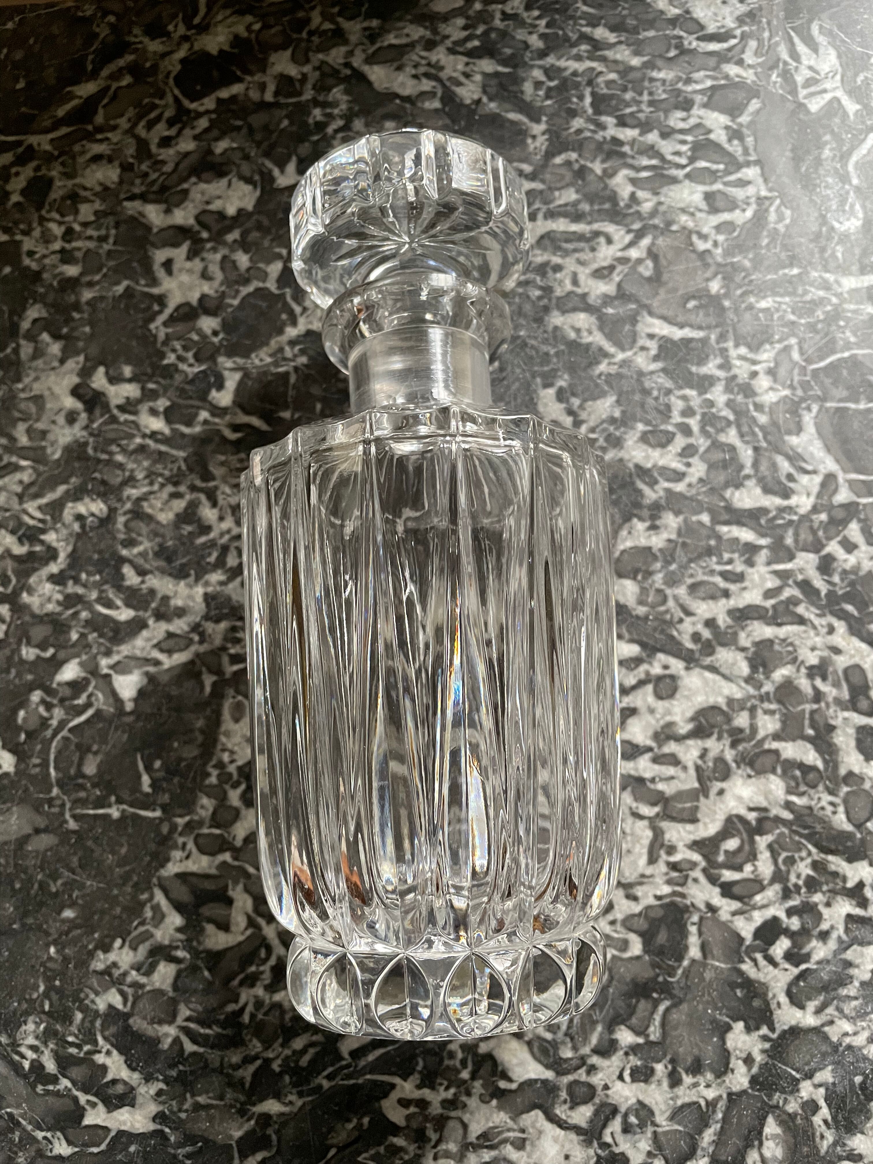 Carafon en cristal taillé H21