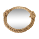 Mirror in vintage rope 1970 32cm