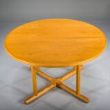 Danish extendable oak dining table by Kurt Østervig for Jason Møbler, 1950s