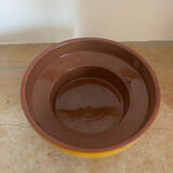 Vintage yellow seventies ceramic bowl