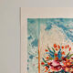 Lithograph (EA) signed by Michel Henry - Bouquet at the Window
