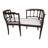 Art Nouveau Confidential Bench