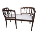 Art Nouveau Confidential Bench