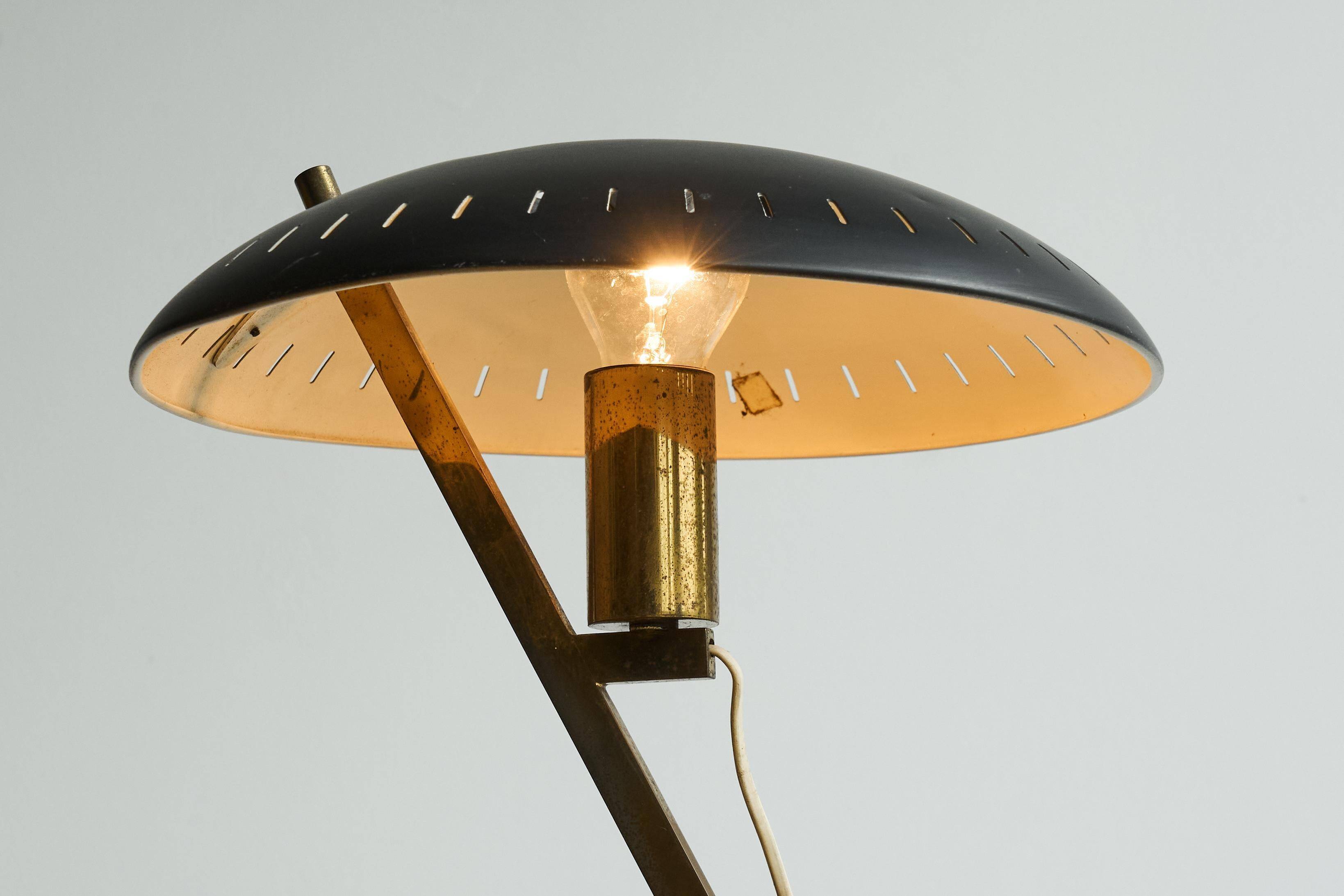 Louis Kalff prototype lampe de table 1950