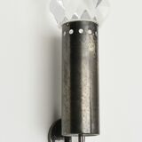 Pair of Scoolari 1970 steel wall lamps