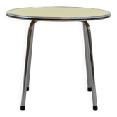 Table d'appoint en tube d'acier Bauhaus vintage
