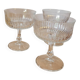 Three cocktail glasses Château de VMC Reims France
