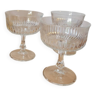 Three cocktail glasses Château de VMC Reims France