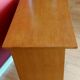 Restored vintage desk + matching chair 89 x 50 x 76 cm