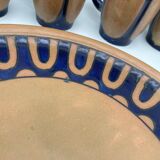 Cider service, Odetta HB Quimper, mugs and tray