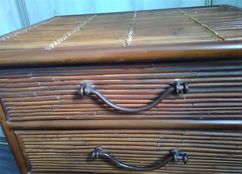 Chiffonnier en rotin