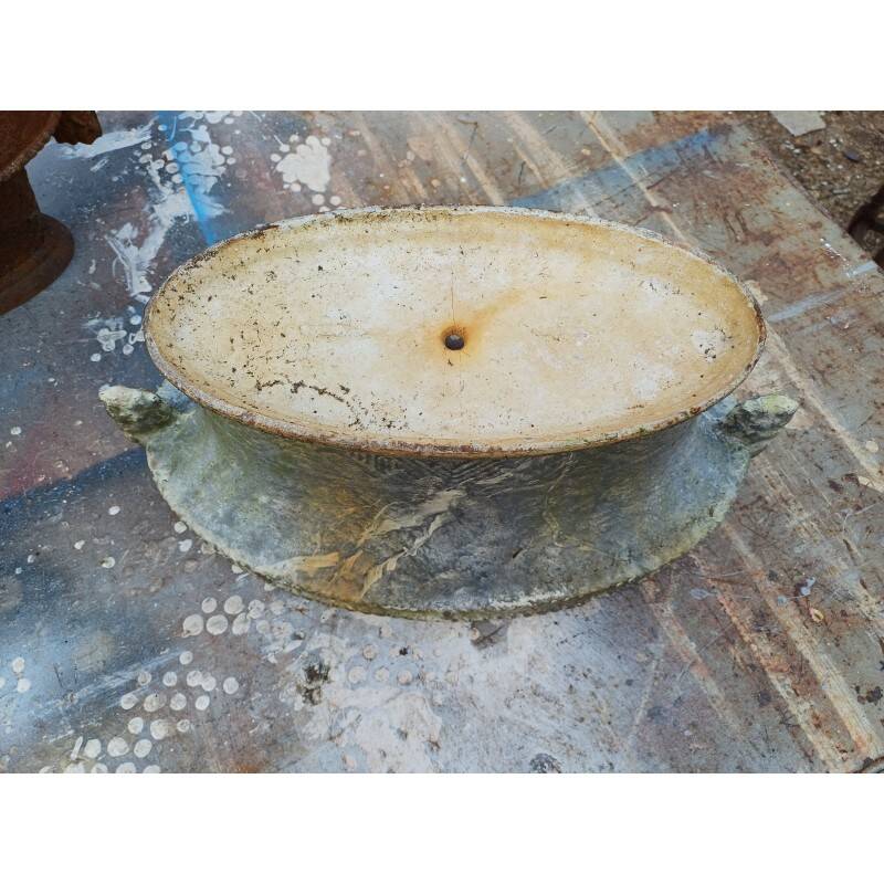 3 cast iron planters 1900: Charleville - Mézières