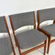 1960s vintage Danish teak dining chair by Erik Buch for Anderstrup Møbelfabrik