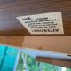 Table de cuisine extensible en bois et acier Cuisines You France 1980