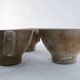 Set of 4 earthenware cups