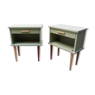 Pair bedside tables