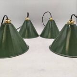 Enamelled sheet metal cone suspensions