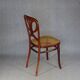 3 chaises Thonet N° 642 de 1910 "rare modéle papillon"