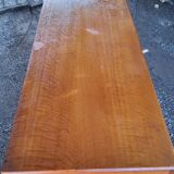 Chest of drawers of the 50s in oak compass feet 4 drawers