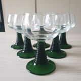 Set of 6 glasses