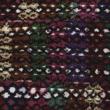 Vintage Anatolian Oushak Kars Handwoven Distressed Ushak Area Rug 5'3'' x 7'1''