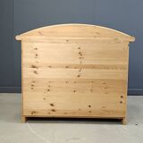 Scandinavian pine wood chest of drawers, 1980s