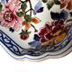 Gien earthenware dish, peony decoration