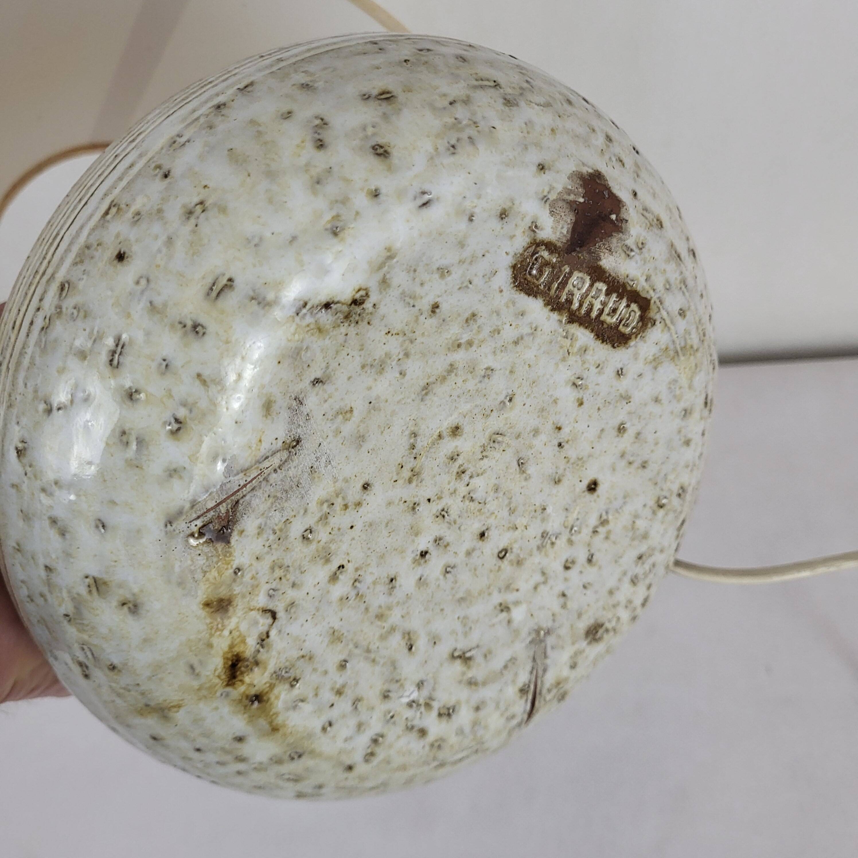 Lampe en céramique de Vallauris - Marcel Giraud