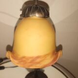 Swan neck lamp signed tief
