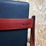 60s 70s dining chair arm chair Arne Vodder for Sibast Furniture Danish design Denmark 60s