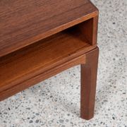 Midcentury pair of night stands by Kai Kristiansen for Aksel Kjersgaard 60s